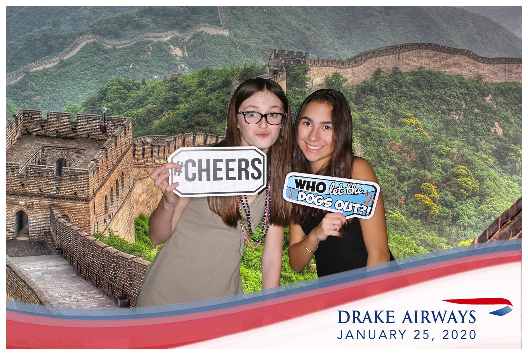 Drake Airways | View more photos from the event at gallery.photoboothcincy.com/u/PhotoBoothCincy/Drake-Airways